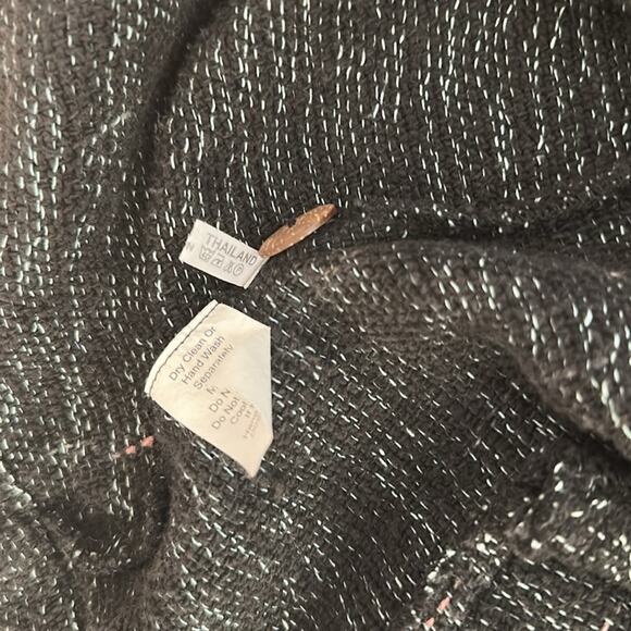 Yasuko Kurisaka Hand Woven Cropped Jacket Pit to Pit 25.5” - Picture 10 of 10